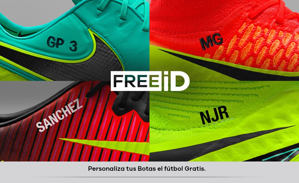personalizar botas de futbol nike mercurial