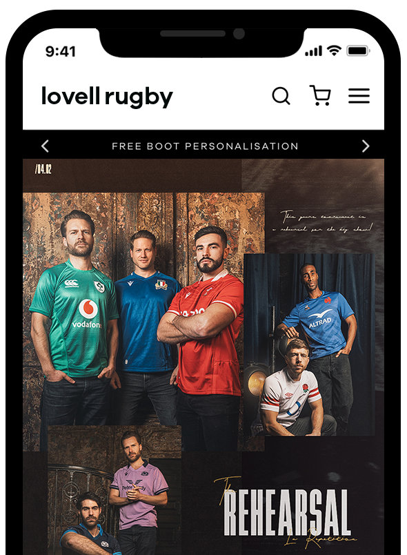 Official Club Rugby Shirts - Lovell Rugby