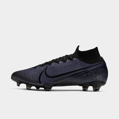 black mercurial football boots