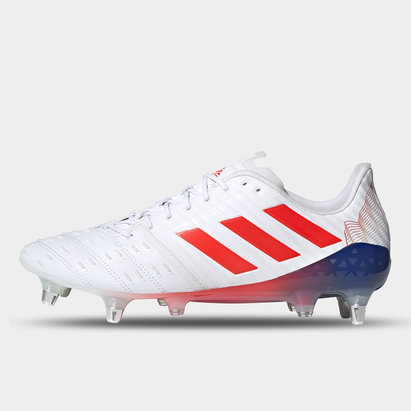 adidas white and gold rugby boots