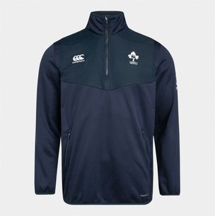 ireland rugby half zip