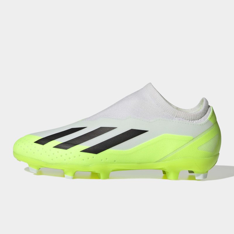 Adidas kids laceless store football boots