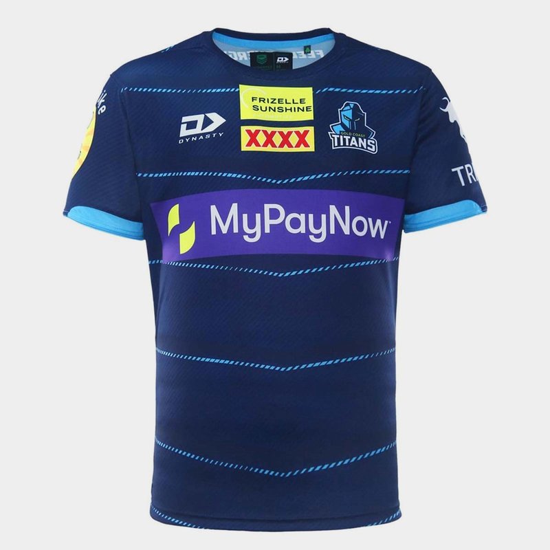 2023 Gold Coast Titans Mens Replica Home Jersey – Gold Coast