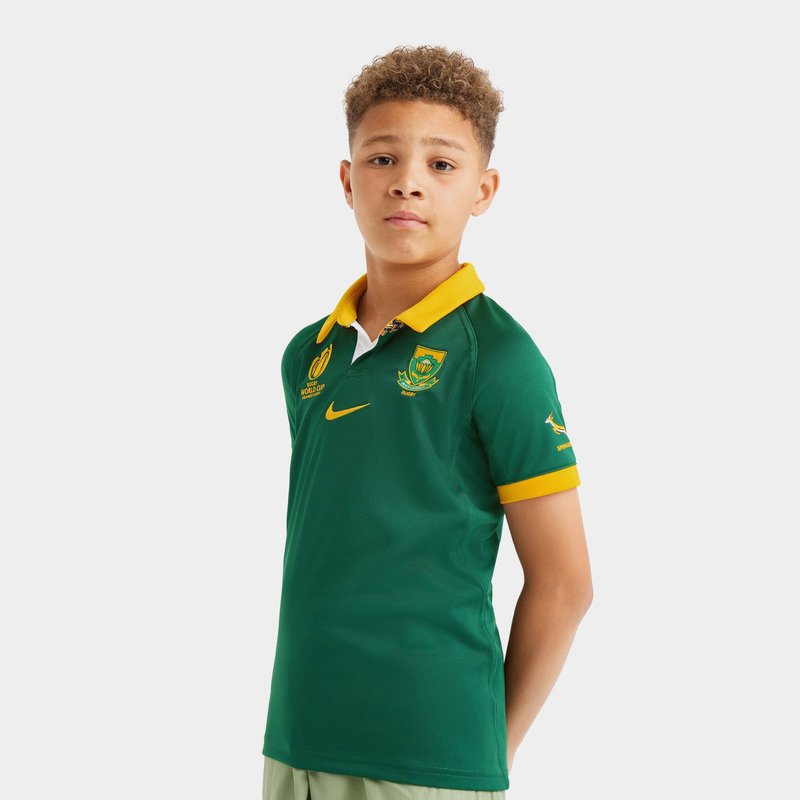 Springboks RWC 23 Home Jersey by Nike | Large | Green