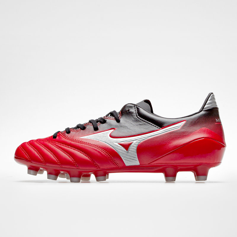 Mizuno Morelia Neo Leather II MD FG Football Boots Chinese Red