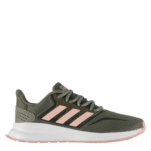 ladies khaki adidas trainers