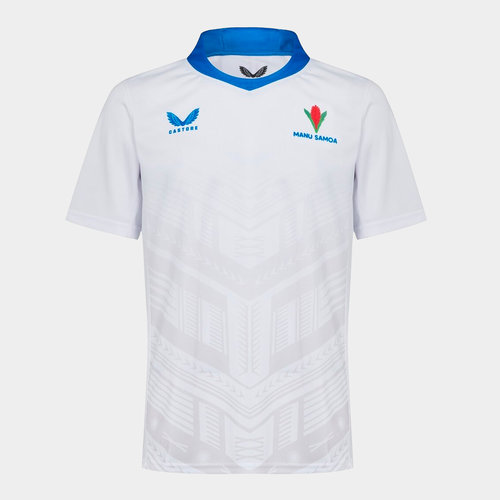 Castore Samoa Away Mens Rugby Jersey White, £15.00