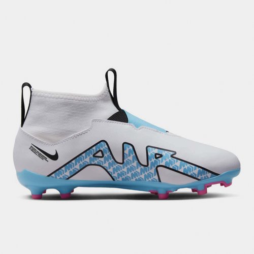 Football Boots Nike Air Zoom Mercurial Superfly 9 Elite AG-Pro White-Baltic  Blue-Pink Blast - Fútbol Emotion