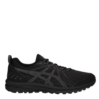 asics white and black shoes