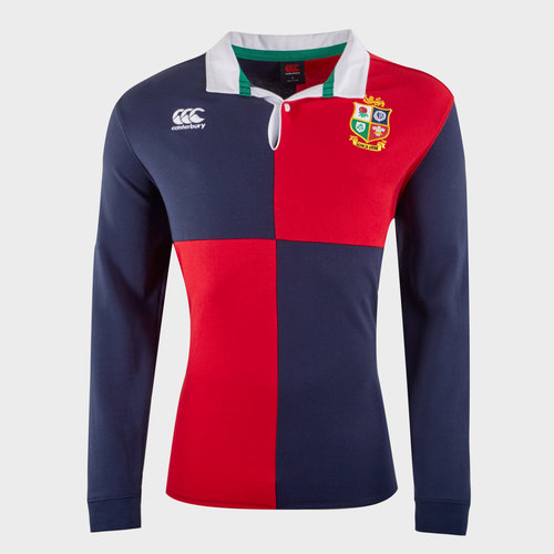 canterbury long sleeve rugby shirt