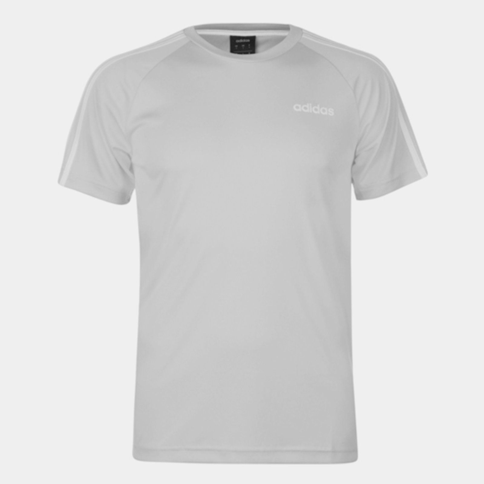 adidas 3 stripe sereno t shirt mens