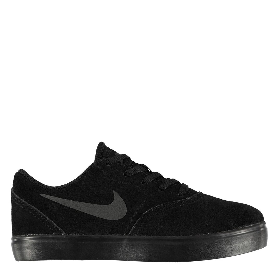 Click to view product details and reviews for Sb Check Suede Trainers Junior Boys.