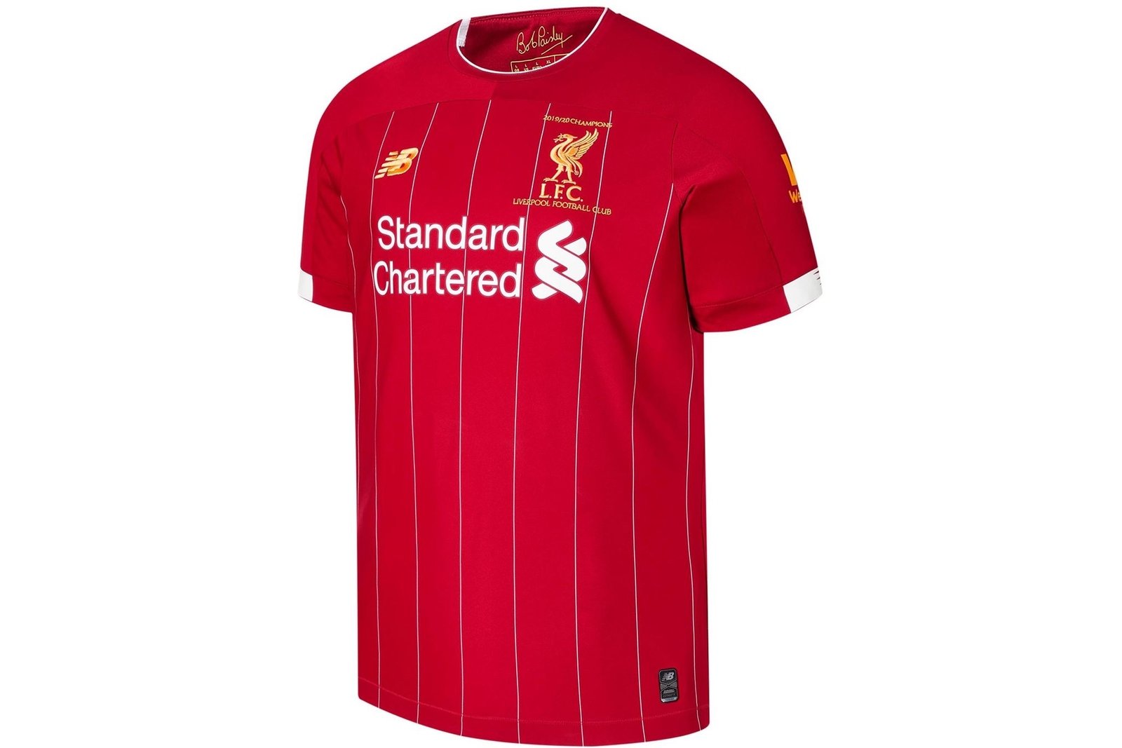 official liverpool champions home shirt 2020