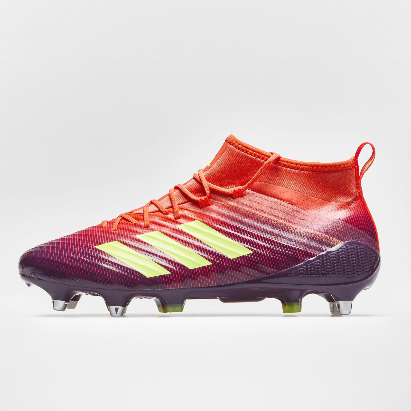 Adidas Mens Predator Flare Soft Ground Rugby Boots Sports Shoes